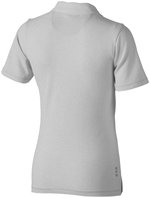 Elevate Life Polo Shirt mit V-Einsätzen für Damen, Anthracite (Solid)/Black XS, EL38085 – Bild 3