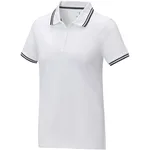 Elevate Life Damen-Polo Amarago mit Kontraststreifen, Black XS, EL38109 – Bild 3