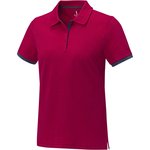 Elevate Life Baumwoll-Polo mit Kontrastdetails, Black/Heather Grey XS, EL38111 – Bild 3