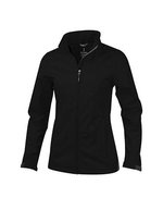 Elevate Life Softshell Jacke Maxson Schwarz/Navy für Damen, Black XS, EL38320 – Bild 1