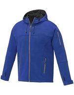 Elevate Life Softshelljacke "Men's Match" atmungsaktiv für Herren – Blue