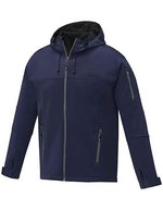 Elevate Life Softshelljacke "Men's Match" atmungsaktiv für Herren – Navy
