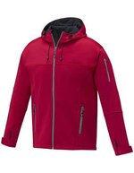 Elevate Life Softshelljacke "Men's Match" atmungsaktiv für Herren – Red