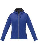 Elevate Life Softshelljacke mit 2-Wege-Reißverschluss für Damen – Blue