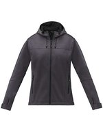 Elevate Life Softshelljacke mit 2-Wege-Reißverschluss für Damen – Storm Grey
