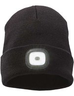 Elevate Life Mighty LED Knitted Beanie with Headlamp, Black 58 cm, EL38661 – Bild 1