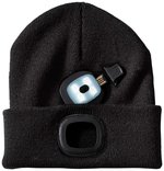 Elevate Life Mighty LED Knitted Beanie with Headlamp, Black 58 cm, EL38661 – Bild 4