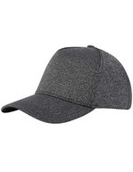 Elevate Life Manu 5-Panel Stretch Cap mit Cool Fit, Heather Charcoal One Size, EL38682 – Bild 2