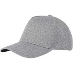 Elevate Life Manu 5-Panel Stretch Cap mit Cool Fit, Heather Charcoal One Size, EL38682 – Bild 3