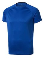 Elevate Life Atmungsaktives Cool Fit T-Shirt – Blue