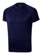Elevate Life Atmungsaktives Cool Fit T-Shirt – Navy