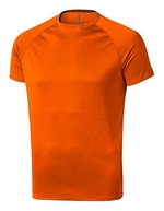 Elevate Life Atmungsaktives Cool Fit T-Shirt – Orange