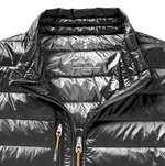 Elevate Life Leichte Daunenjacke Scotia mit Kinnschutz, Black XS, EL39305 – Bild 4