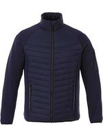 Elevate Life Banff Hybrid Isolierjacke mit Reißverschluss – Navy
