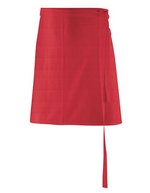 Exner Schürze 80x45 cm, pflegeleicht, Black 80 x 45 cm, EX100 – Red