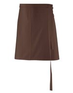 Exner Schürze 80x45 cm, pflegeleicht, Black 80 x 45 cm, EX100 – Toffee