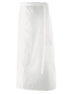 Exner Schürze 90 x 60 cm, Polyester-Baumwolle, Graphite 90 x 60 cm, EX101 – Bianco