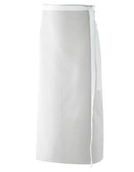 Exner Schürze 100x80 cm mit Stoffband, Bordeaux 100 x 80 cm, EX102 – White