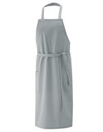Exner Latzschürze 80 x 100 cm mit Tasche, Turquoise 80 x 100 cm, EX106 – Gris argent