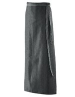 Exner XXL Schürze 130x100 cm – Black Pinstripe