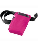 Exner Gürteltasche mit Kugelschreiberhalter, Gastronomie-Kollektion, Black 15.5 x 24 cm, EX118 – Hot Pink