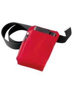 Exner Gürteltasche mit Kugelschreiberhalter, Gastronomie-Kollektion, Black 15.5 x 24 cm, EX118 – Red