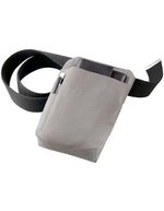 Exner Gürteltasche mit Kugelschreiberhalter, Gastronomie-Kollektion, Black 15.5 x 24 cm, EX118 – Silver Grey