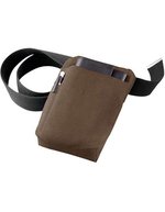 Exner Gürteltasche mit Kugelschreiberhalter, Gastronomie-Kollektion, Black 15.5 x 24 cm, EX118 – Toffee