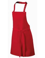 Exner Kinderlatzschürze mit verstellbarem Halsband – Red