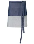 Exner 2-farbiger Jeans-Vorbinder 80 x 45 cm, Navy/Light Blue 80 x 45 cm, EX134 – Bild 2