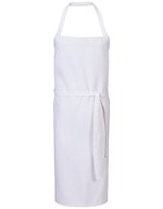 Exner Latzschürze Basic 100% Polyester – White