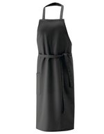 Exner Latzschürze XXL mit verstellbarem Halsband – Black