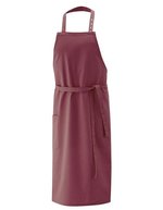 Exner Latzschürze XXL mit verstellbarem Halsband – Bordeaux