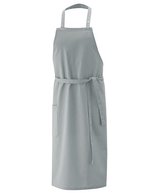 Exner Latzschürze XXL mit verstellbarem Halsband, Bordeaux 100 x 100 cm, EX141 – Gris argent