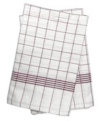 Exner Kariertes Geschirrtuch 10er Pack Baumwolle, White-Blue Checked 50 x 70 cn, EX153 – Bild 3