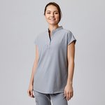 Exner Blusenkasack mit Stehkragen für Damen, Black S, EX239 – Bild 1