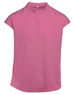 Exner Blusenkasack mit Stehkragen für Damen – Hot Pink