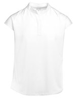 Exner Blusenkasack mit Stehkragen für Damen, Black S, EX239 – Bianco