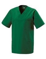 Exner Schlupfkasack mit V-Ausschnitt – Bottle Green