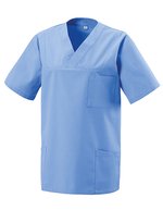 Exner Schlupfkasack mit V-Ausschnitt, Hot Pink XL, EX273 – Azzurro chiaro