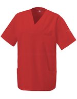 Exner Schlupfkasack mit V-Ausschnitt, Hot Pink XL, EX273 – Rosso