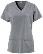 Exner Schlupfkasack X-Top mit V-Ausschnitt für Damen, Black XS, EX280 – Bild 3
