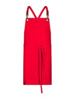 Latzschürze Canvas – Red