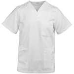 Exner Unisex Schlupfkasack. Soft Touch White XS (EX299), EX299 – Bild 3