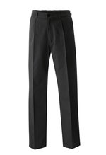 Exner Kochhose mit Bundfalte und Taschen, Black 44, EX300 – Bild 3