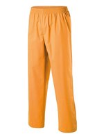 Exner OP-Schlupfhose mit Rundumgummizug, Bordeaux M, EX330 – Orange