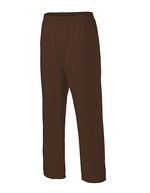 Exner OP-Schlupfhose mit Rundumgummizug, Bordeaux M, EX330 – Caramel