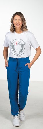 Exner Bequeme Schlupfhose mit Taschen und Gummibund, Graphite XL, EX332 – Bild 1