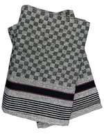 Exner Grubentuch 10er Pack Baumwolle, Black-Grey Checked 45 x 90 cm, EX553 – Bild 2