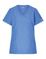Exner Sportsline Damen-Kasack. Slim Fit Black XS (EX702) – Light Blue